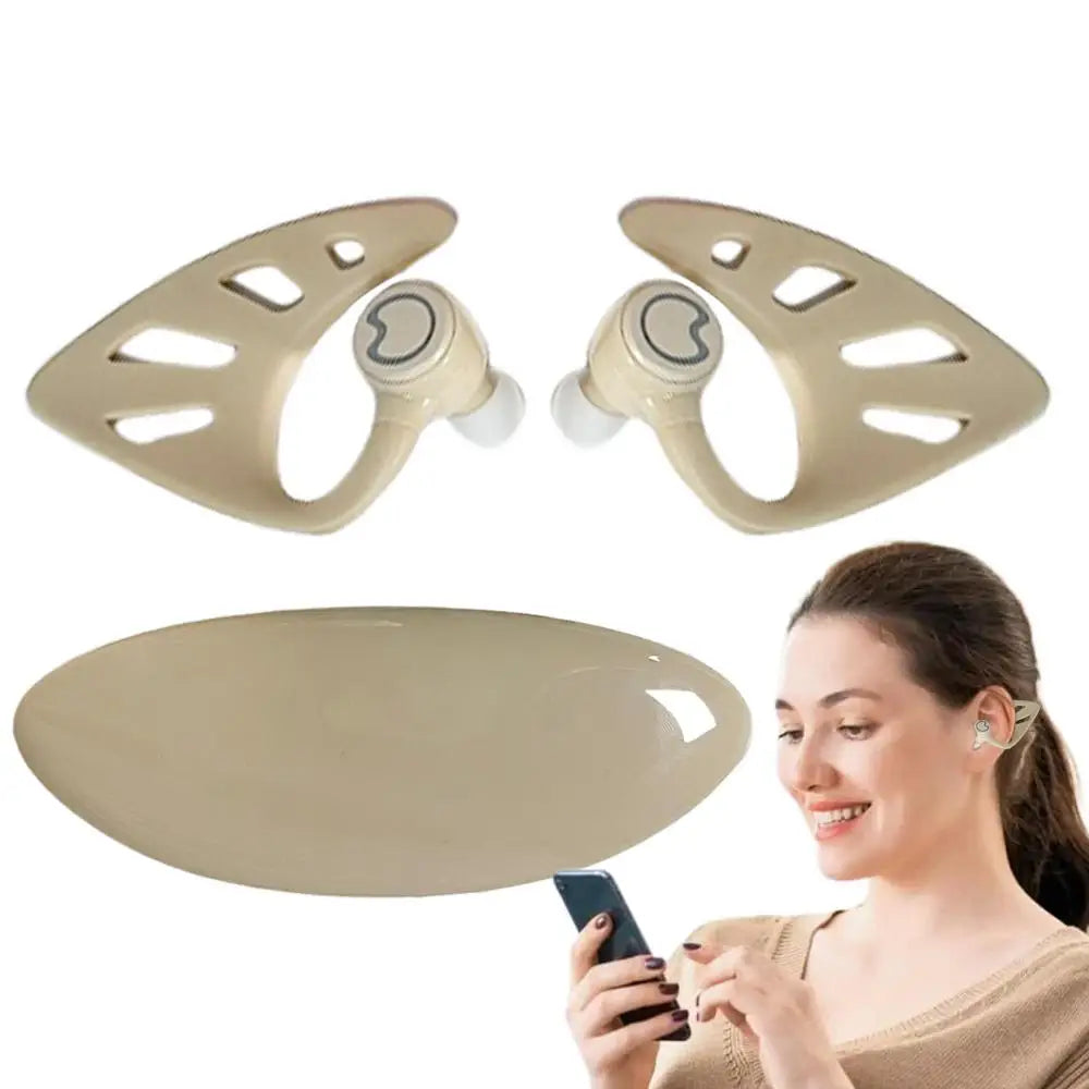 Fairy Ear Headphones Wireless In-Ear Earphones Double Microphone Noise Reduction Costume Accessories Sports Headphones For Girls