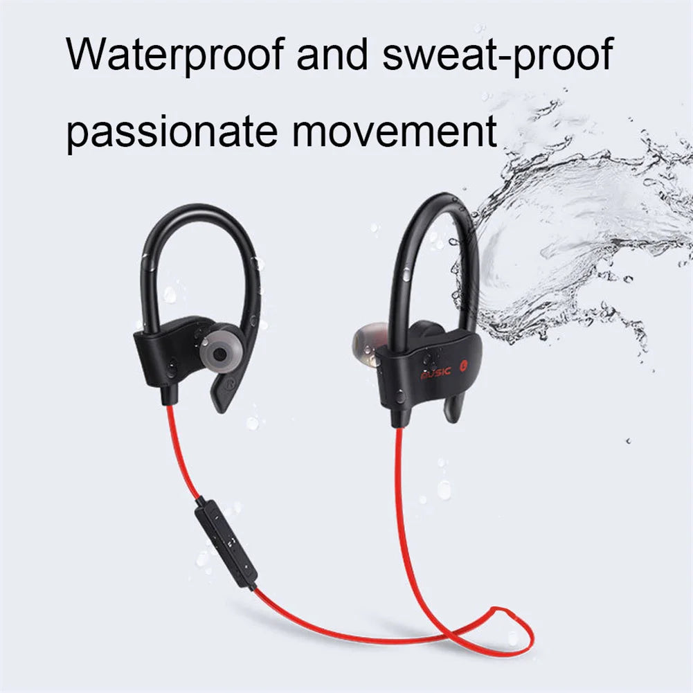 Rt558 Wireless Anti-lost Headset Wire-controlled Call Music Earplugs In-ear Bluetooth-compatible Sports Earphones
