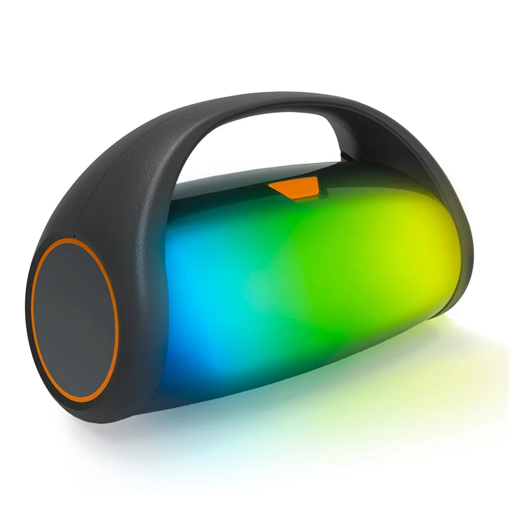 1000W Bluetooth Speaker LED Light Portable Outdoor Speakers Dual 3'' Subwoofer Sound Box Support