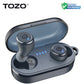 Refurbished TOZO Ergonomic Headsets TWS Earbuds AI Via APP Wireless Touch Control  IPX8 HiFi Sound Stereo for IOS Android PC