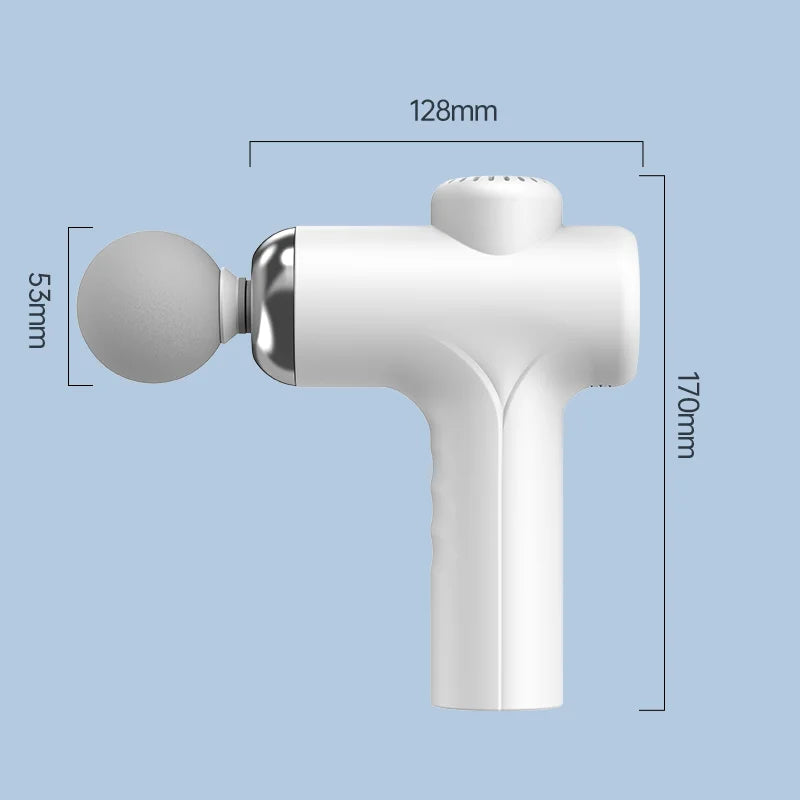 new generation portable 4-head mini wireless  massage towel with 6-stage adjustable massage/hot compress massage machine massage