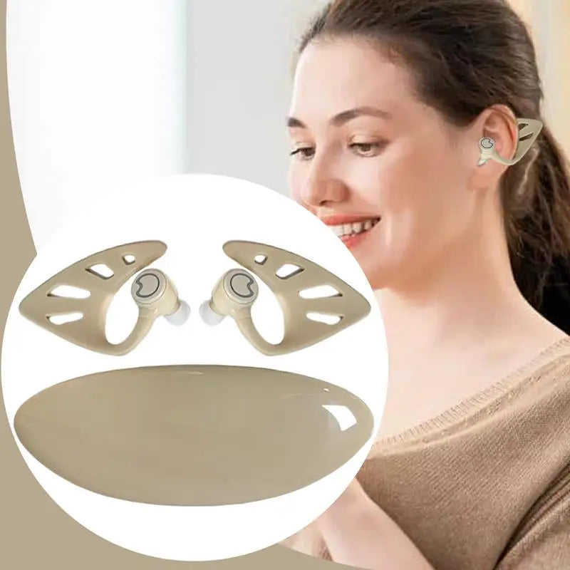 Fairy Ear Headphones Wireless In-Ear Earphones Double Microphone Noise Reduction Costume Accessories Sports Headphones For Girls