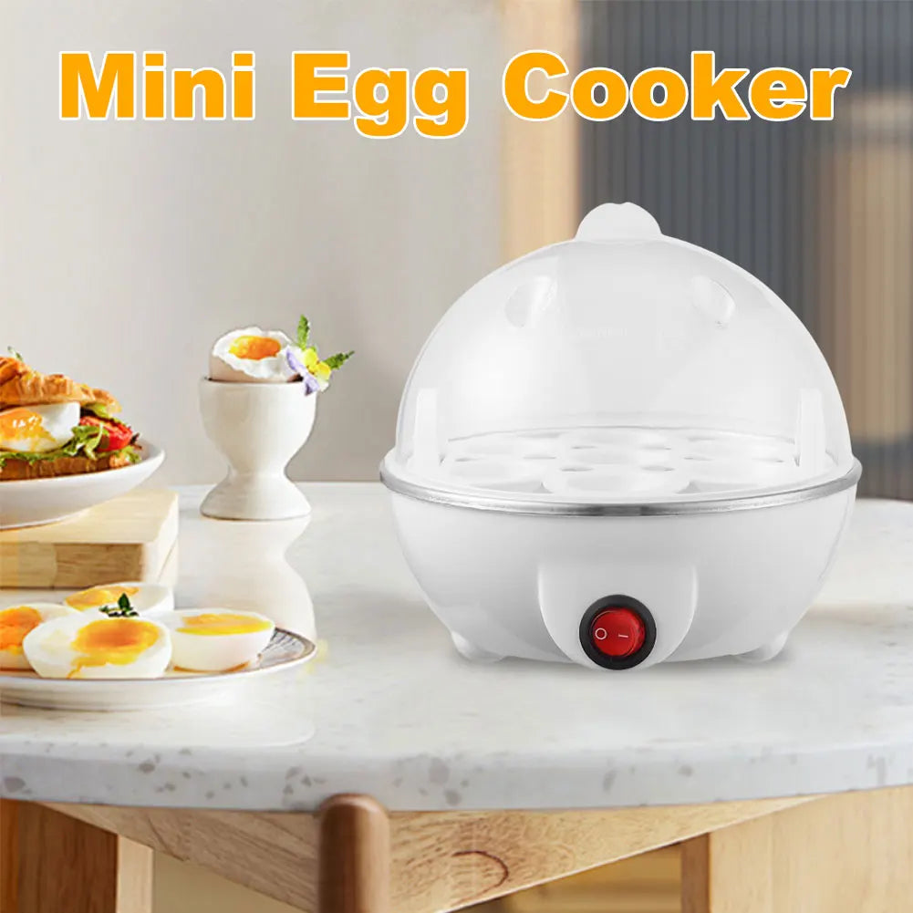 Egg Cooker Auto Shut-Off Boiled Egg Machine Multi-Functional Smart Egg Maker Egg Poacher for Hard Soft Boiled Eggs