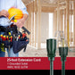 25ft Outdoor Extension Cord 16Gauge 3Prong Grounded Rated 125V 13A Light Duty Powering Equipment Events Hook Loop Strap