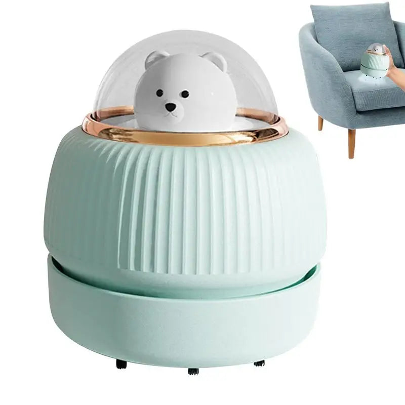 Car Interior Mini Handheld Vacuum Car Vacuum Cleaner Mini Desk Dust Sweeper Cordless 360 Degree Ascending Wind Direction Design