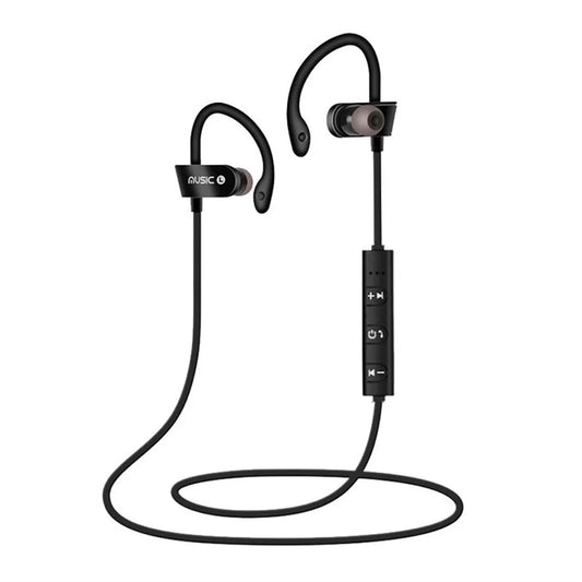 Rt558 Wireless Anti-lost Headset Wire-controlled Call Music Earplugs In-ear Bluetooth-compatible Sports Earphones