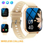 Smart watch, call, message reminder, compatible with iPhone/android mobile phone, smart sports watch suitable for men and women