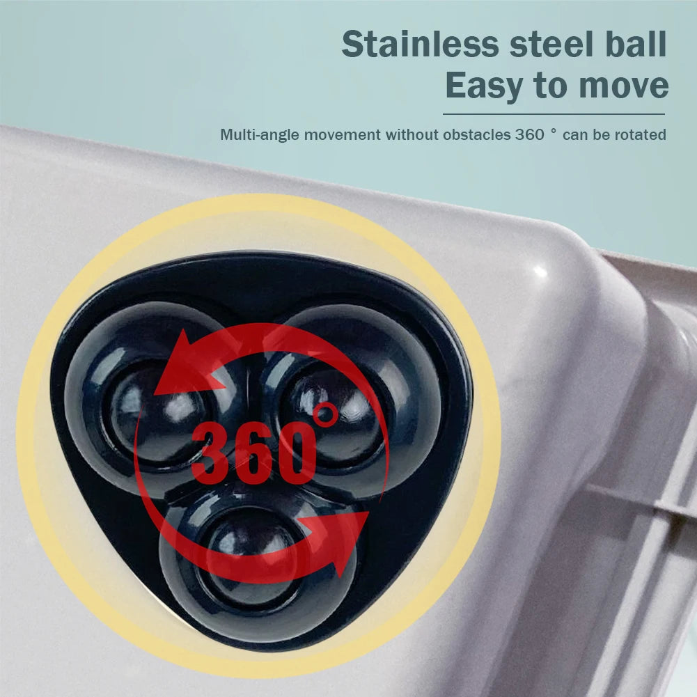 Self Adhesive Swivel Caster Wheels 360 Degree Free Rotation Small Wheels No Noise for Trash Can Bottom Kitchen Small Appliances