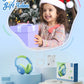 Awatrue Kids Bluetooth 5.4 Headphones 85dB Safe Volume Wireless Over-Ear Toddler Headphones for IPad/YOTO Player/Tablet/School