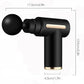 Hot Sale Portable Fascia Gun Vibration Massage Gun For Body Neck Back Deep Muscle Relaxation Fitness Slimming One Head