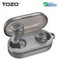 Refurbished TOZO Ergonomic Headsets TWS Earbuds AI Via APP Wireless Touch Control  IPX8 HiFi Sound Stereo for IOS Android PC