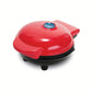 Red Mini Waffle Maker, Electric Non-Stick Mini Waffle Maker, Hash Browns, Sandwiches, Eggs Electric Pancake Pan