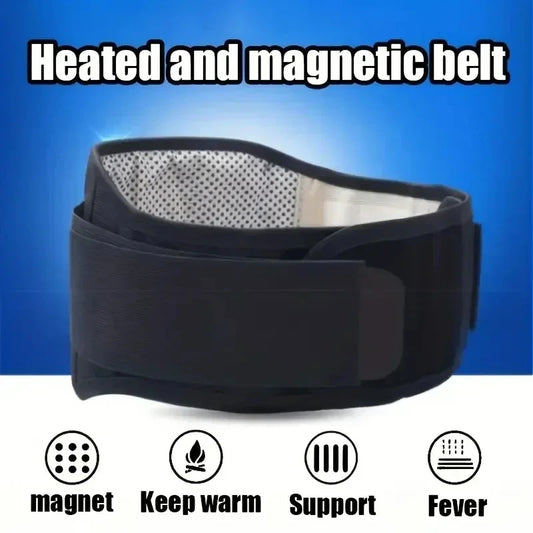 Adjustable 20-Magnet Self-Heating Magnetic Therapy Belt for Back and Waist – Sports Support & Waist Massage Belt2027