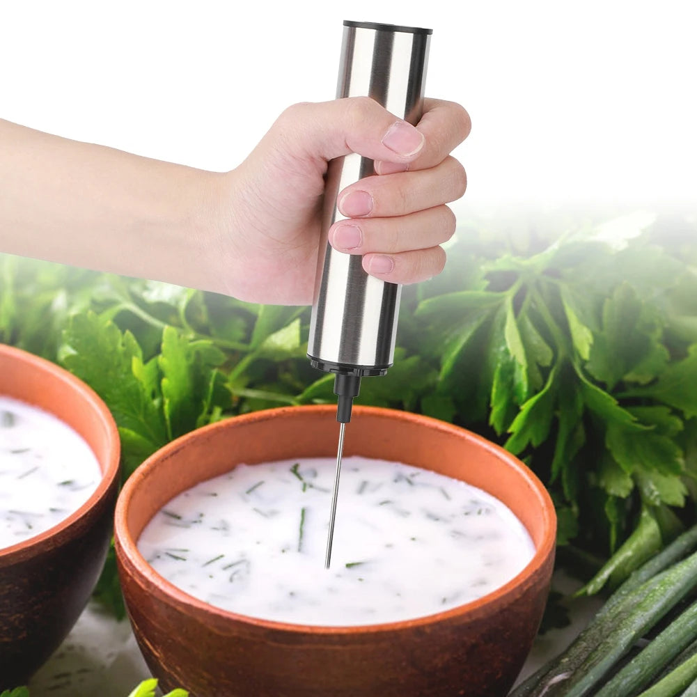 Electric Coffee Stir Bar Milk Frother USB Rechargeable Electric Egg Beater Milk Coffee Tea Stir Bar Automatic Milk Frother Tool