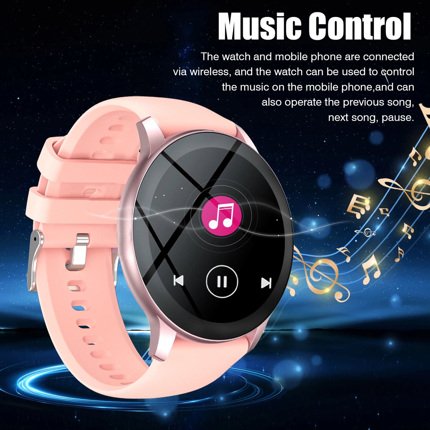 2025 Sports Smart Watch - Make Call Receive Message, Pedometer & Activity Monitoring