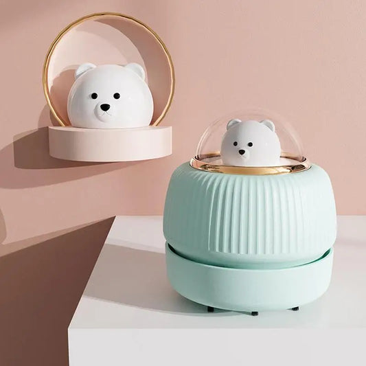 Car Interior Mini Handheld Vacuum Car Vacuum Cleaner Mini Desk Dust Sweeper Cordless 360 Degree Ascending Wind Direction Design