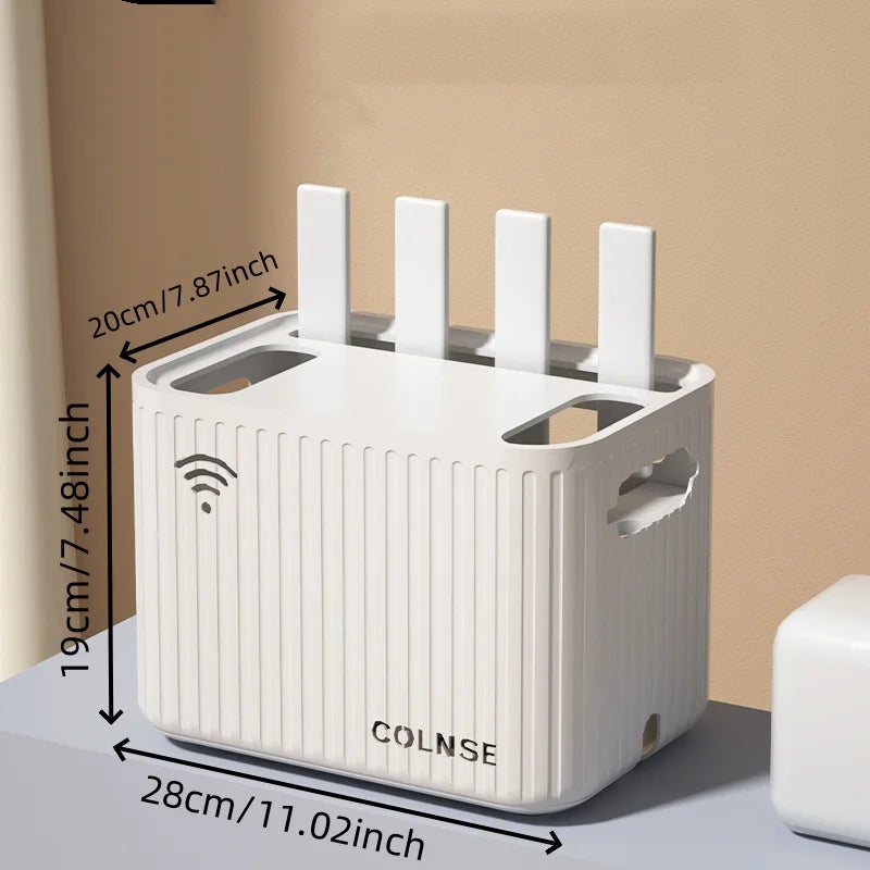 New Storage Box, Home WiFi Remote Control Bedside Small Appliance Storage Box, Suitable For Living Room And Bedroom