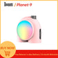 Divoom Planet-9 Decorative Mood Lamp with Programmable RGB LED Light Effects, Neon Light Atmosphere Bedside Lamp, Music Control