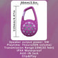 Portable Bluetooth Speaker 5W Output IPX4 Water-Resistant Wireless Sound Essential with Carabiner for Outdoor Activities Audio C