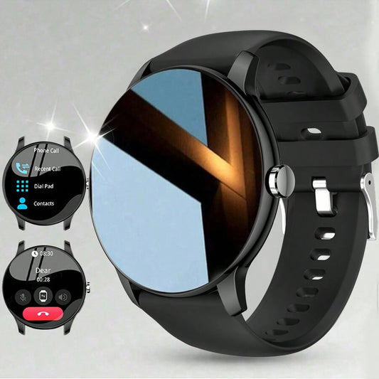 Smart Watch, Unisex, Full Touchscreen, Bluetooth 5.2, Call Watch, Fitness Tracker Compatible with Android and IPhone.