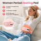 5 Modes Electric Heating Vibration Waist Massage Belt Smart Warm Palace Women Menstrual Heating Pad for for Cramps Period Relief