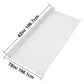 SucceBuy 1.5-2mm PVC Table Cloth Transparent Clear Desk Cover Protector Plastic Soft Glass Waterproof Oilproof for Dining Table