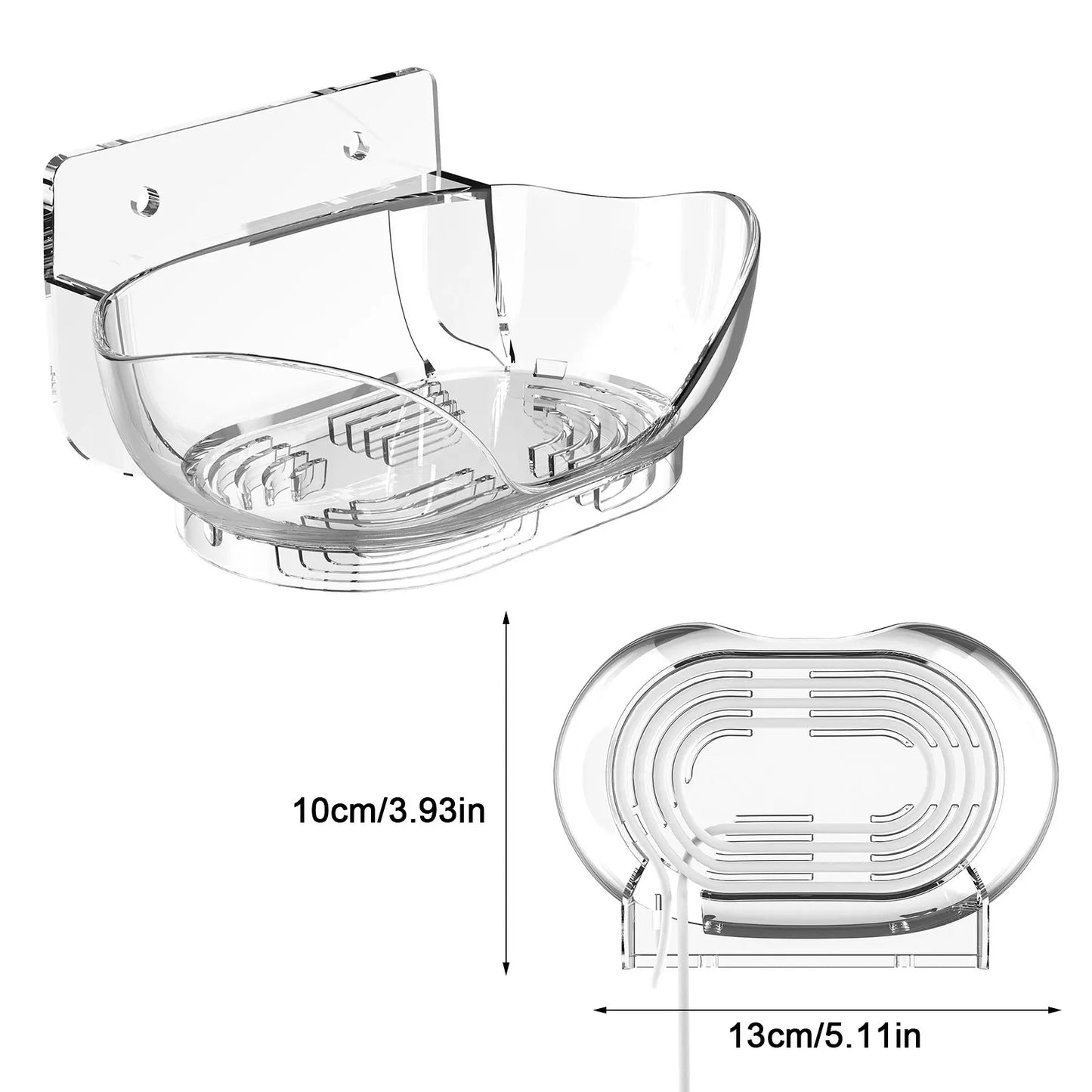 Google Nest Audio Transparent Bracket Stand for Google Nest Audio Home Speaker Nest Audio Mount Holder for Smart Home