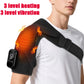 Heated Shoulder Heating Massage Belt Rechargeable Vibration Pad Electric Arm Muscle Relax Machine 3 Gear Shoulder Support Brace