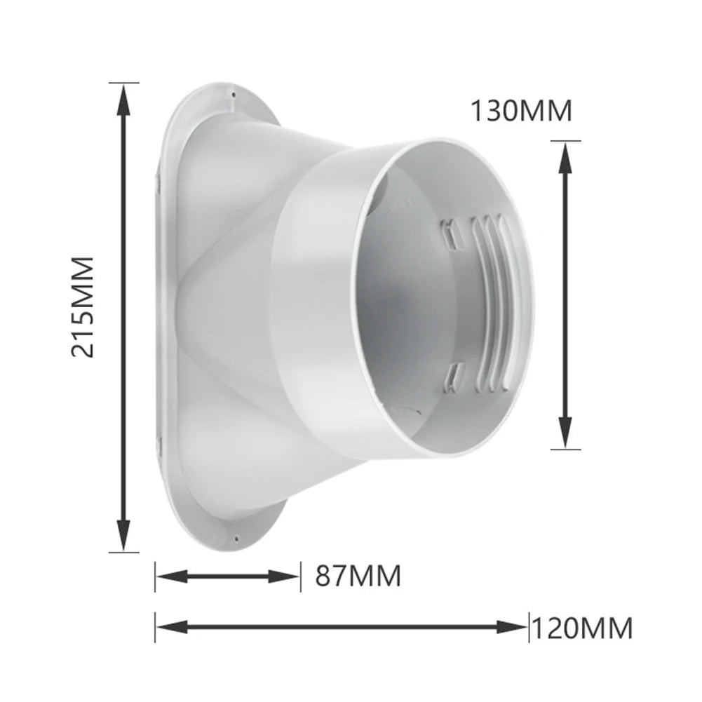 Exhaust Pipe Connector  Exhaust Duct Interface Tube Converter Home Appliance Parts