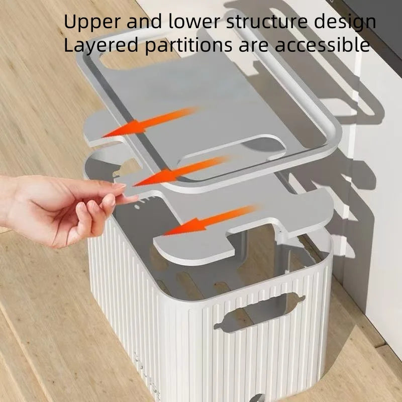 New Storage Box, Home WiFi Remote Control Bedside Small Appliance Storage Box, Suitable For Living Room And Bedroom