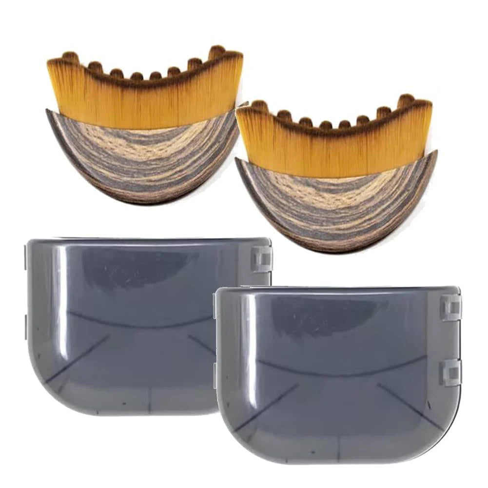 Portable Dry Brushing Face Brush Lymphatic Drainage Massager Neck Brush for Face Chin Sculpting