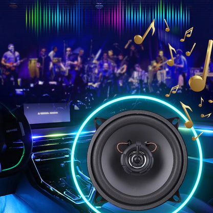 4/5/6 Inch HiFi Coaxial Subwoofer 4 Ohms 2 Way Automobile Audio HiFi Music 300W/400W/500W Vehicle Audio Music Stereo Subwoofer