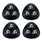 Self Adhesive Swivel Caster Wheels 360 Degree Free Rotation Small Wheels No Noise for Trash Can Bottom Kitchen Small Appliances