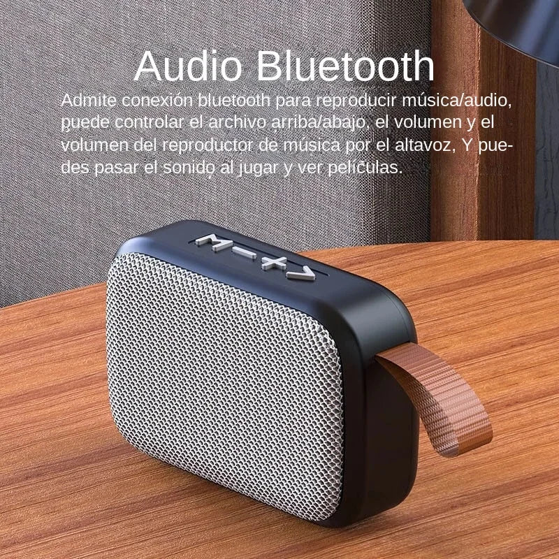 Universal Outdoor Subwoofer Portable Wireless Soundbar Loudspeaker Mini Bluetooth 5.0 Charging Audio Supports Bluetooth Speakers
