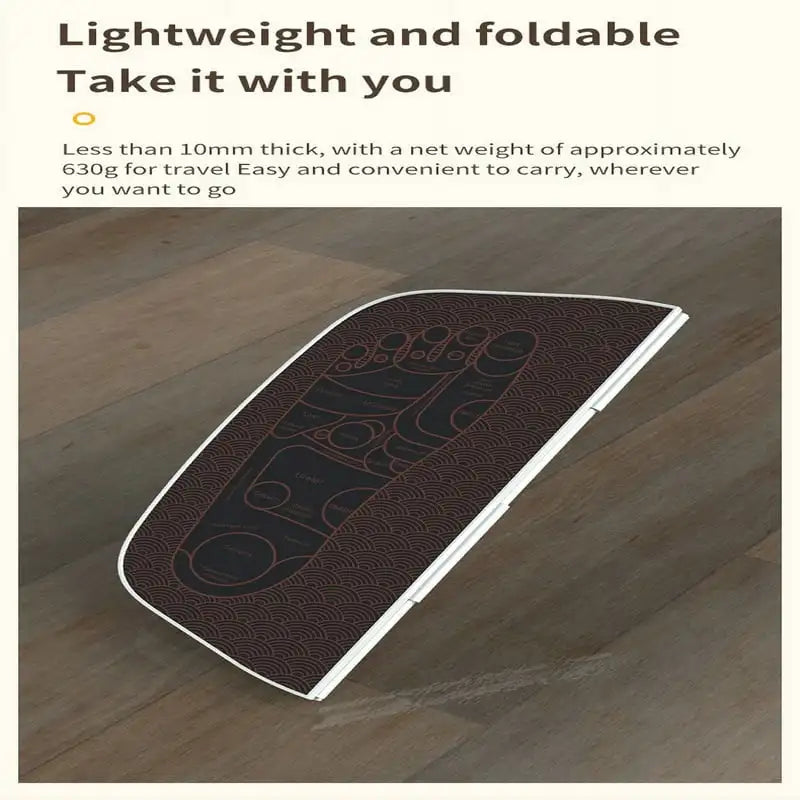 Portable Intelligent EMS Foot Massager for Neuropathy & Pain Relief - Full Body Circulation