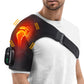 Heated Shoulder Heating Massage Belt Rechargeable Vibration Pad Electric Arm Muscle Relax Machine 3 Gear Shoulder Support Brace